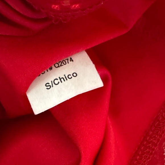 Lovely Day Scarlet Lace Accent Dress - Picture 3 of 5